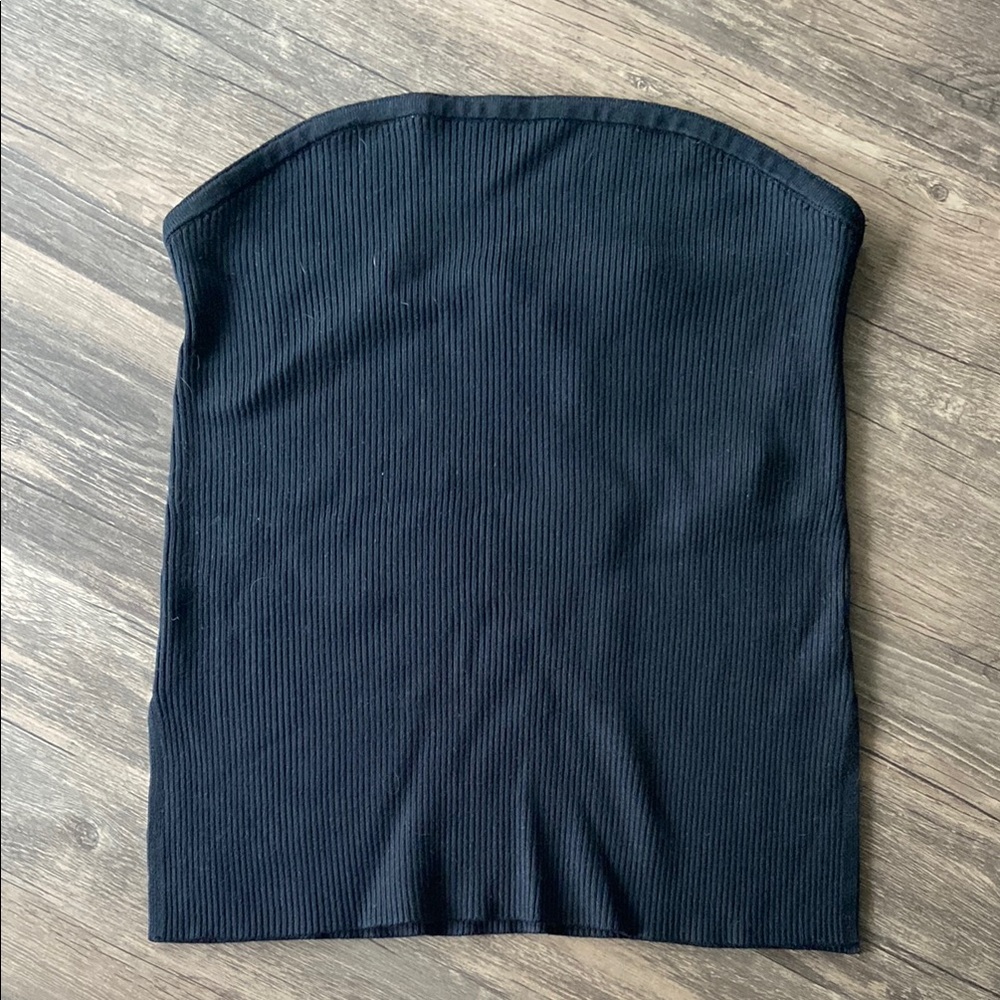 Abercrombie & Fitch Strapless Ribbed Top NWT
